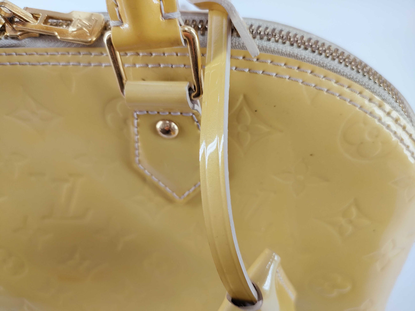 LOUIS VUITTON MB9103 Vernis Louis Vuitton Alma Shoulder Bag Handbag