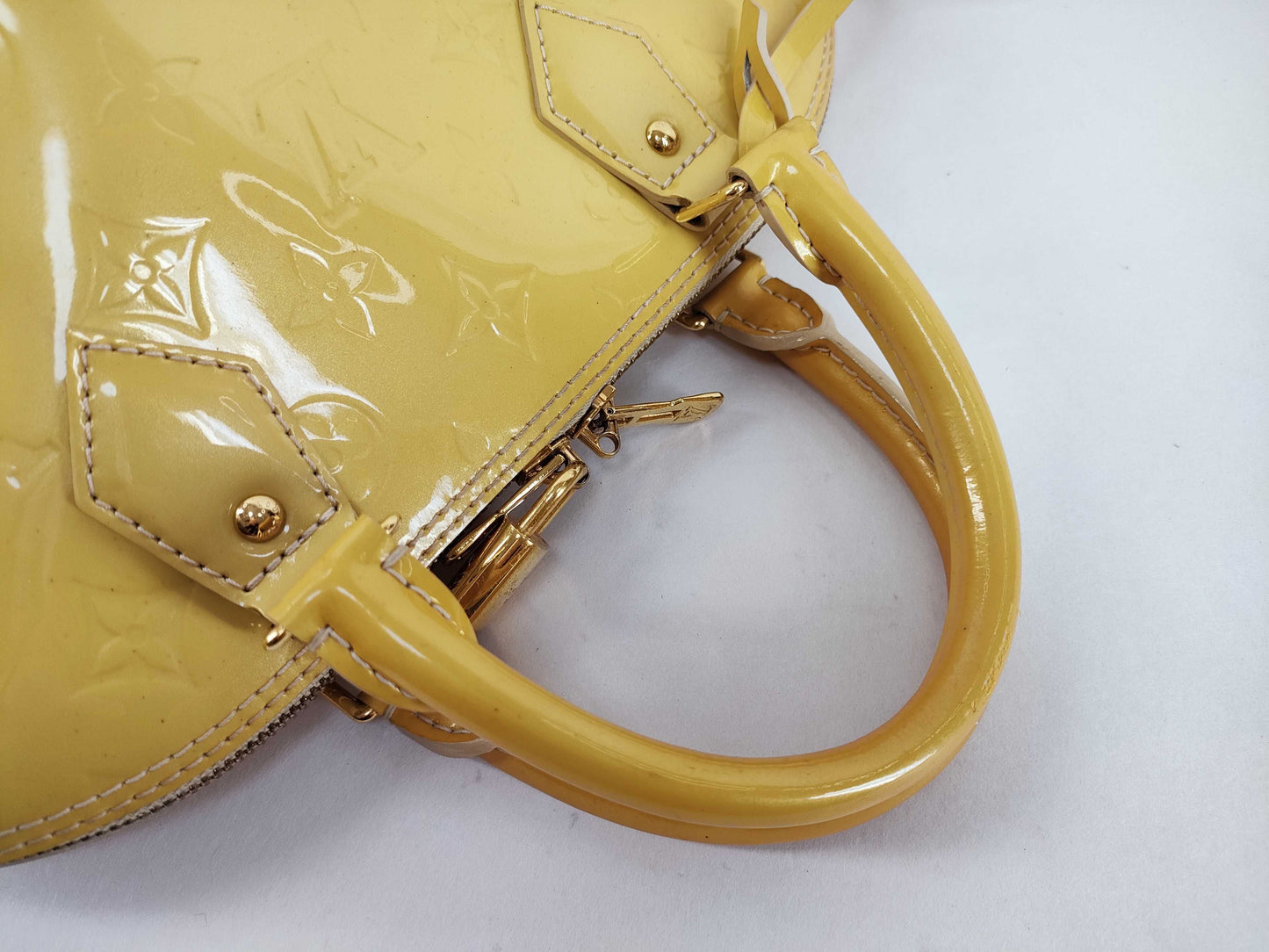 LOUIS VUITTON MB9103 Vernis Louis Vuitton Alma Shoulder Bag Handbag