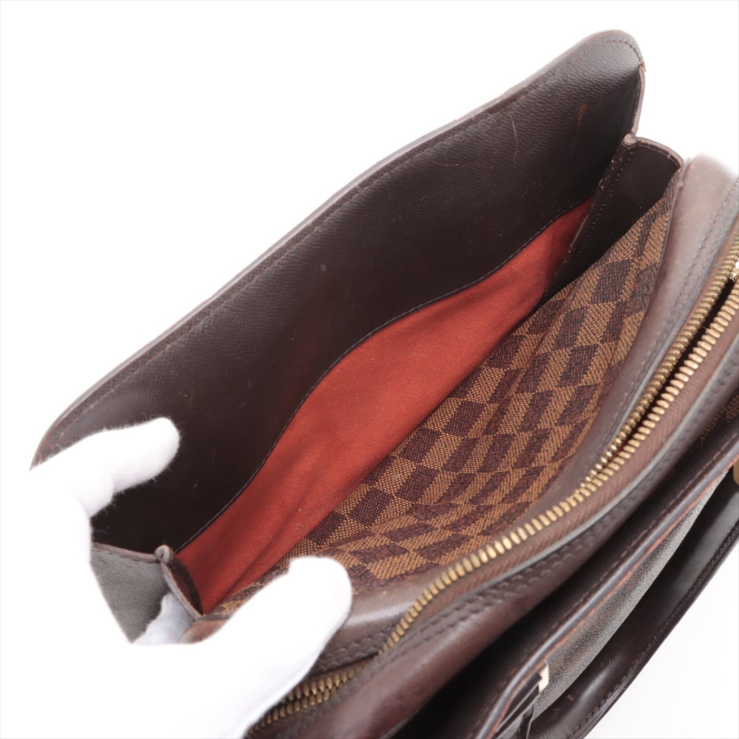 LOUIS VUITTON Damier Triana N51155 VI0928 Handbag