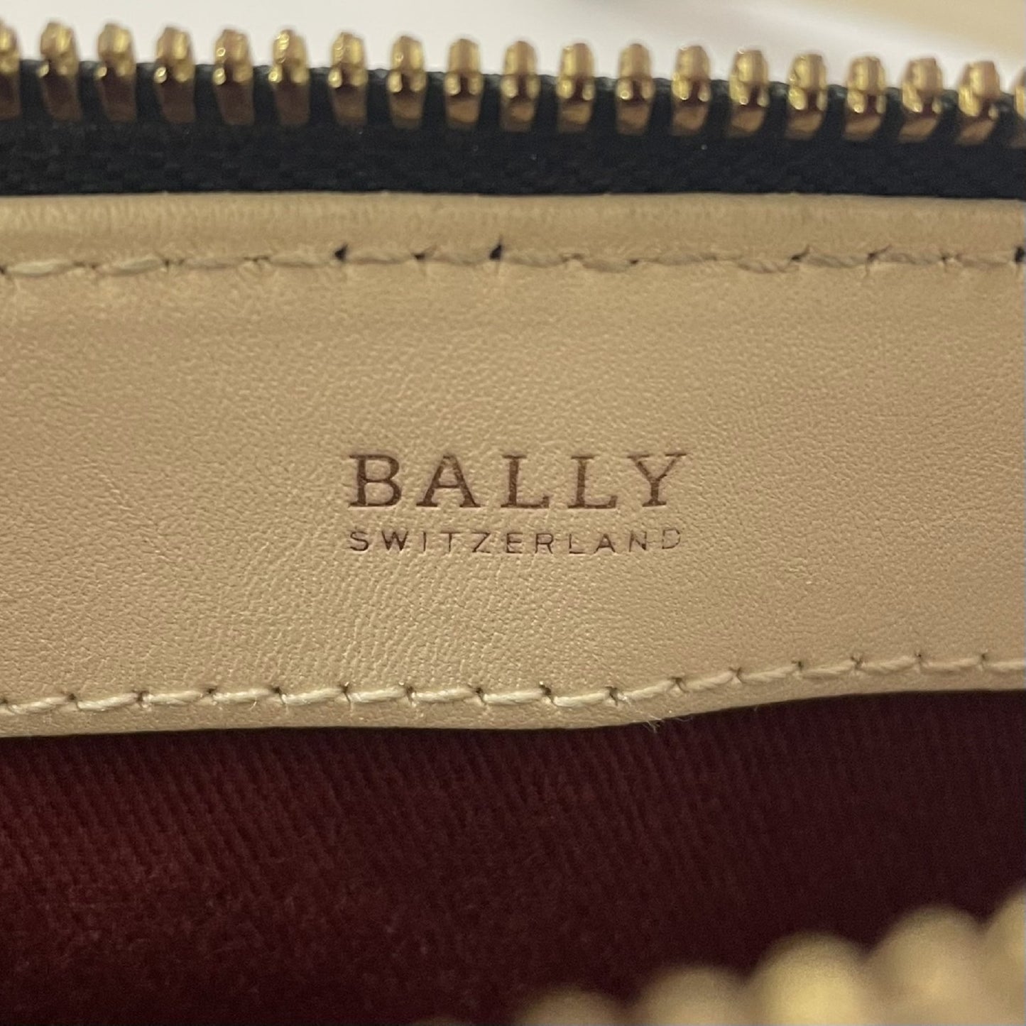 BALLY two-tone shoulder bag
