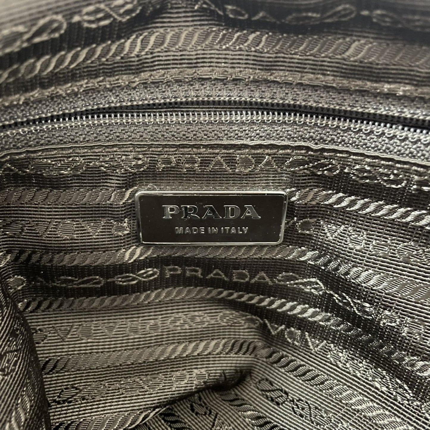 PRADA nylon shoulder bag