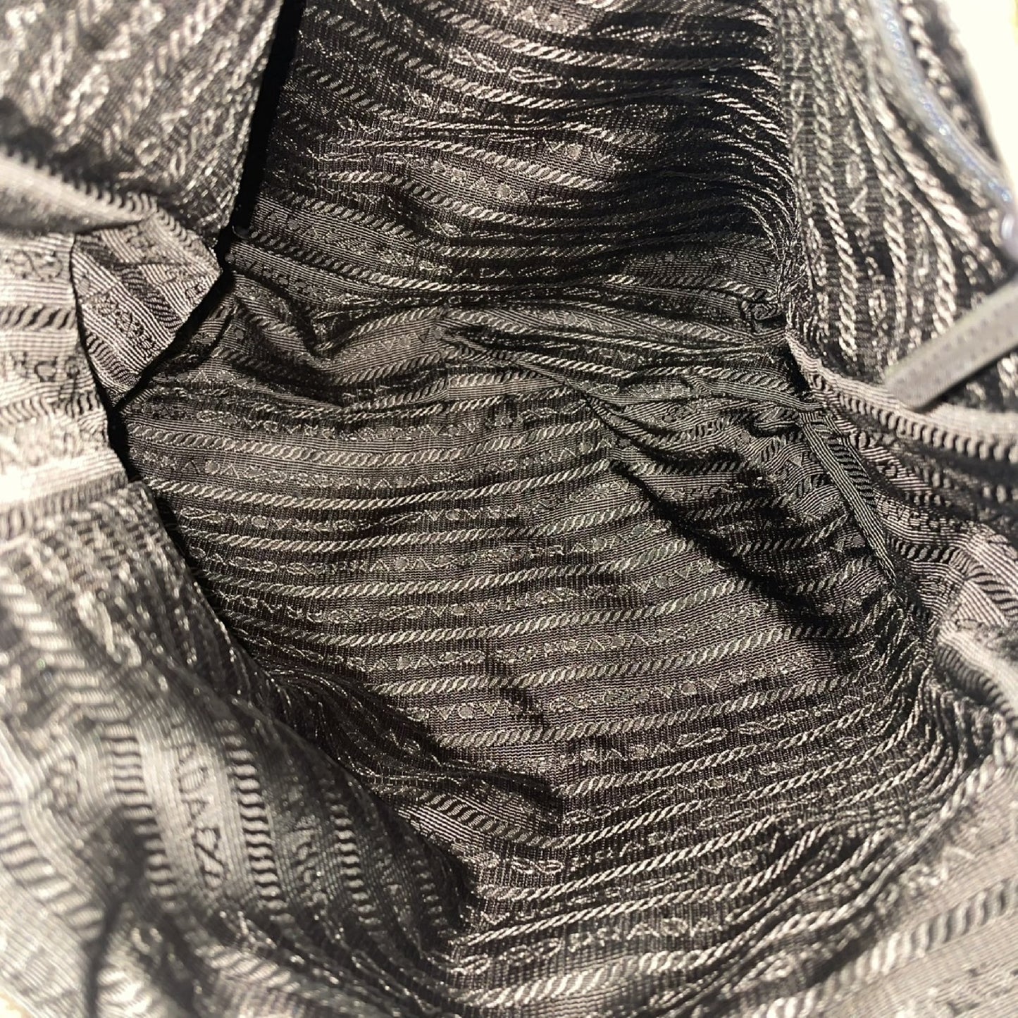 PRADA nylon shoulder bag