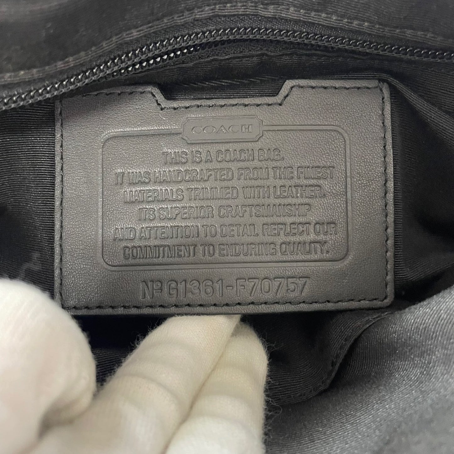COACH F70757 Shoulder Bag