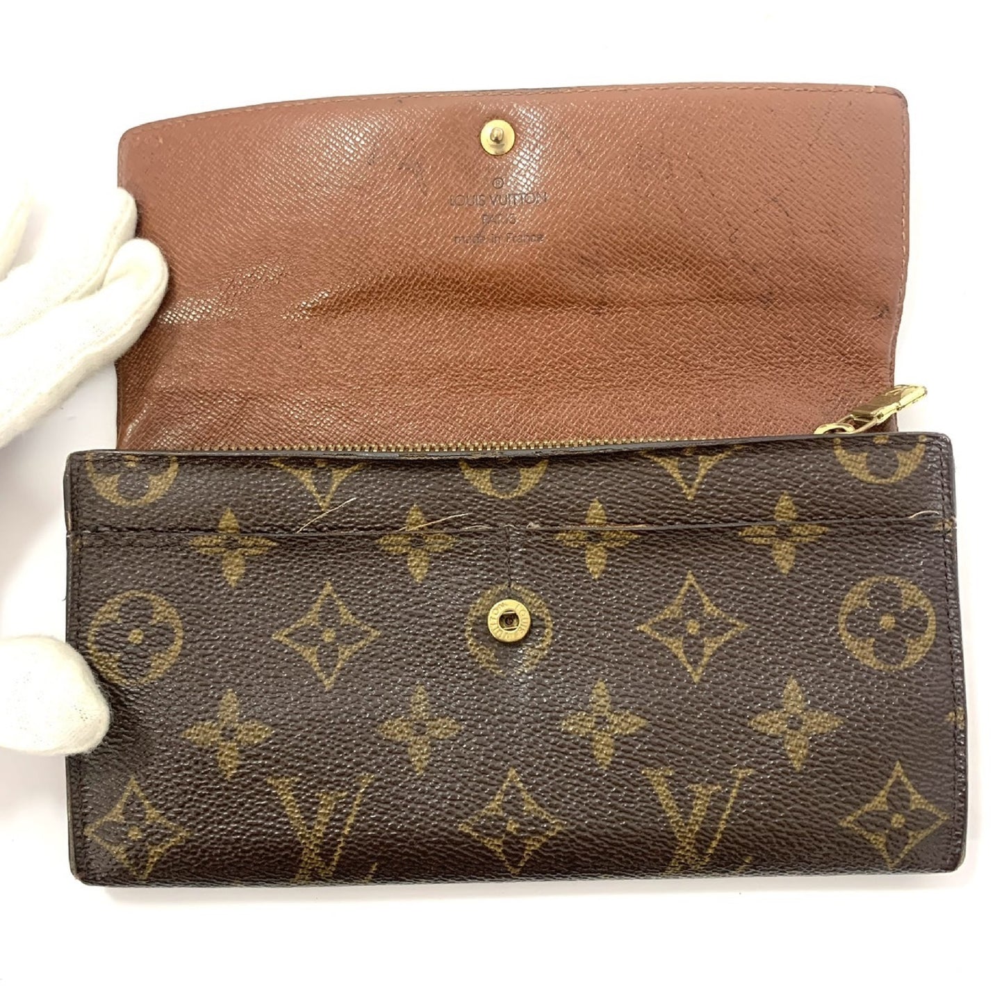 LOUIS VUITTON Porte Monnaie Credit Wallet
