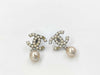 CHANEL CHANEL Coco Mark Dangle Pearl Earrings SV 05A Earrings