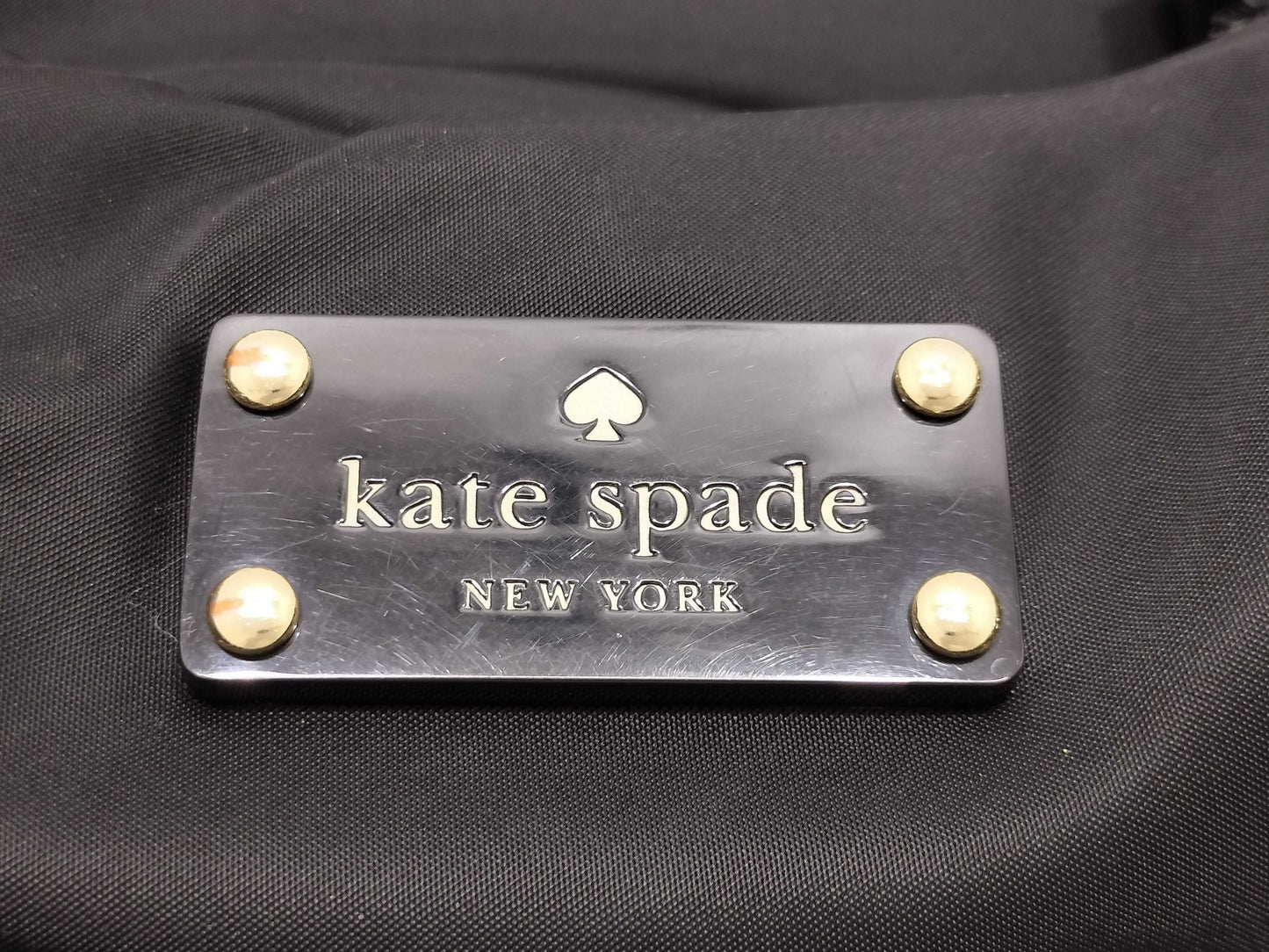 Kate Spade KATE SPADE Nylon Black Handbag Handbag