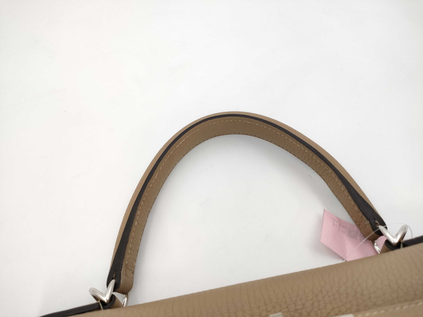 HERMES Kelly 28 Togo Trench Shoulder Bag with Gold Hardware and Z Stamp