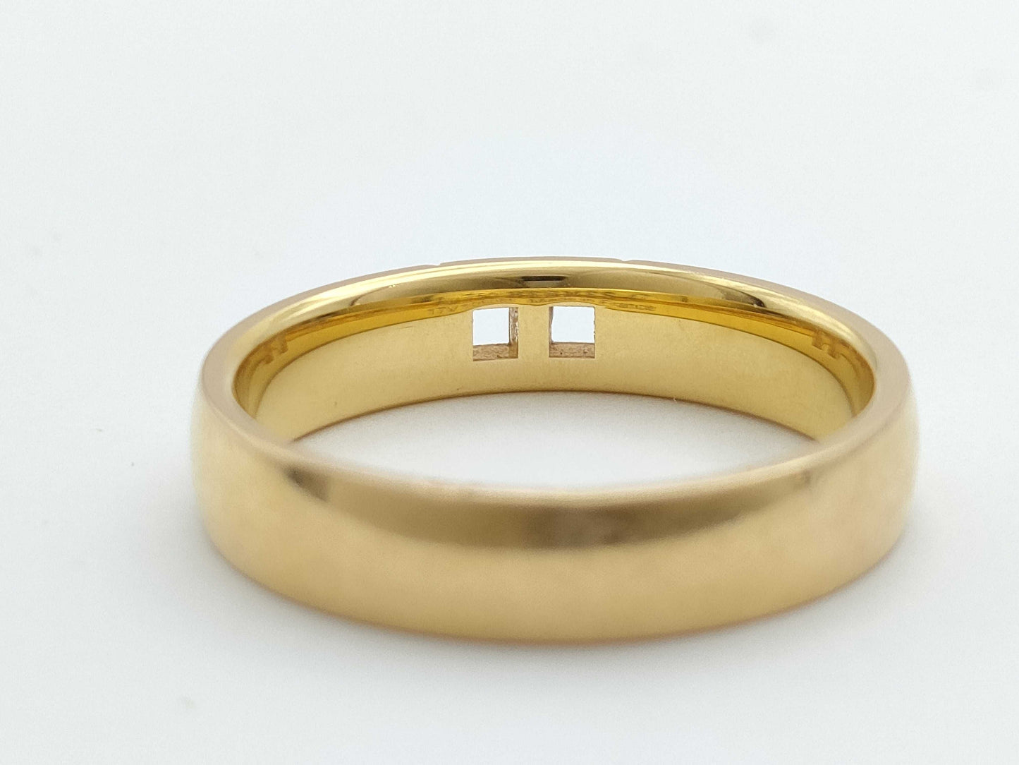 HERMES Hercules #47 Diamond Ring in Yellow Gold and AU750, 3.0g