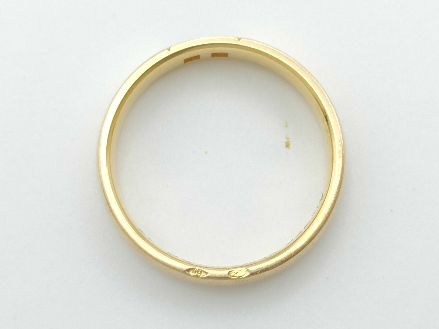 HERMES Hercules #47 Diamond Ring in Yellow Gold and AU750, 3.0g