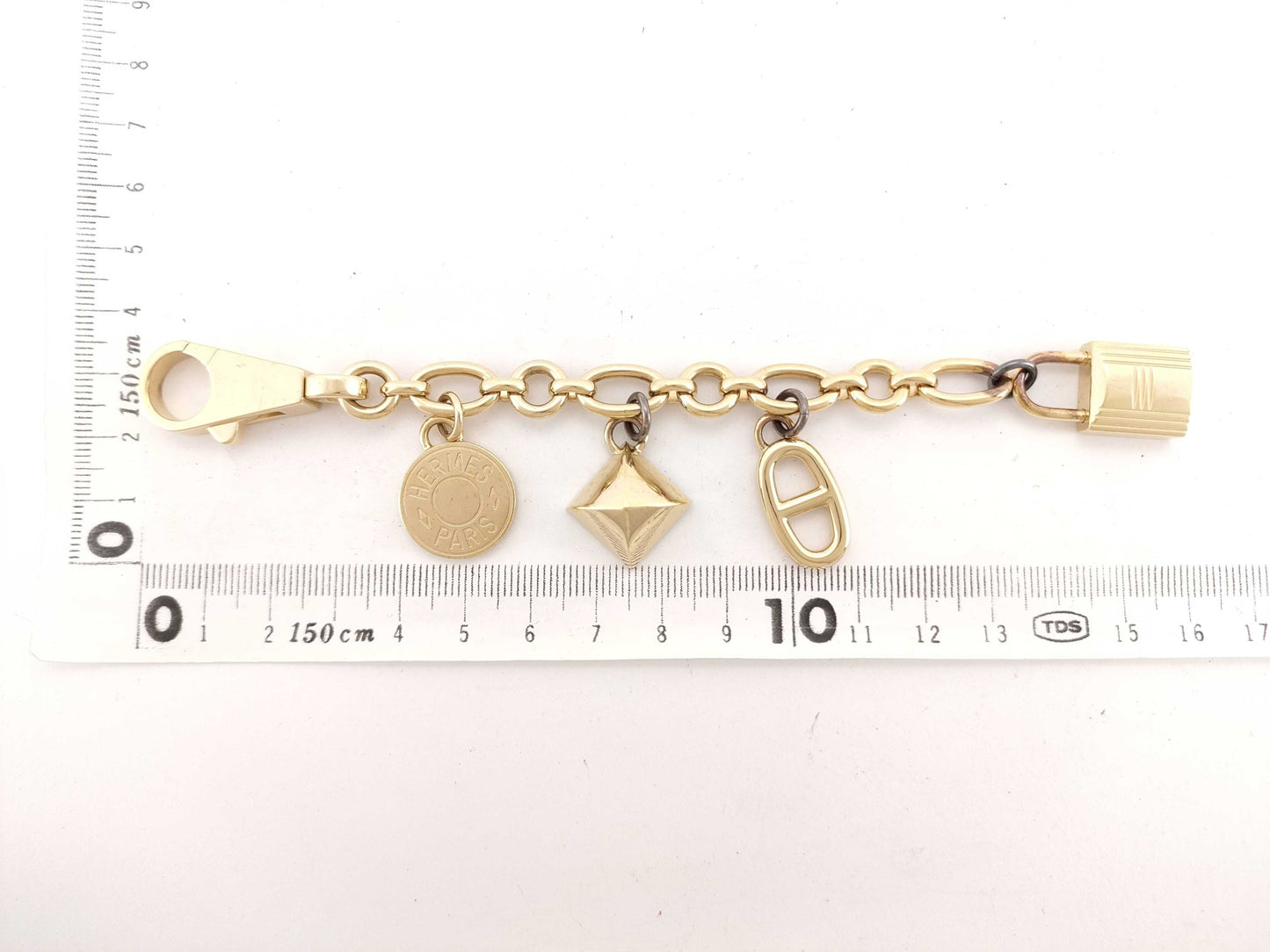 HERMES Hermes Accessory Charm Gold Charm