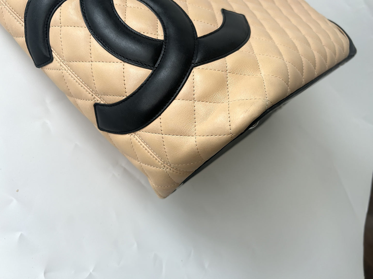 CHANEL Cambon Line Tote Bag Large Bag