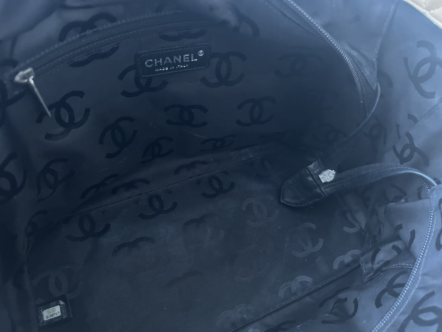 CHANEL Cambon Line Tote Bag Large Bag