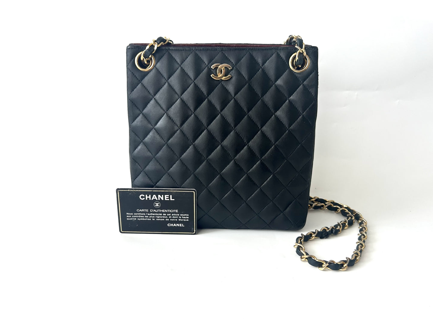 CHANEL Matelasse Chain Tote Bag