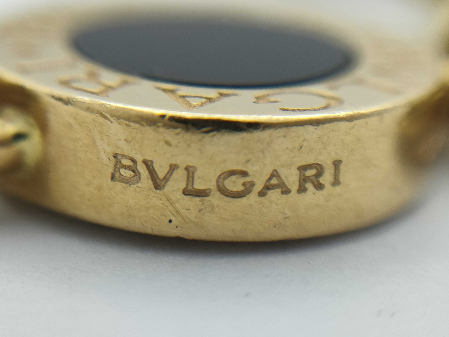 BVLGARI BB Onyx YG 750 24.5g Bracelet/Bangle
