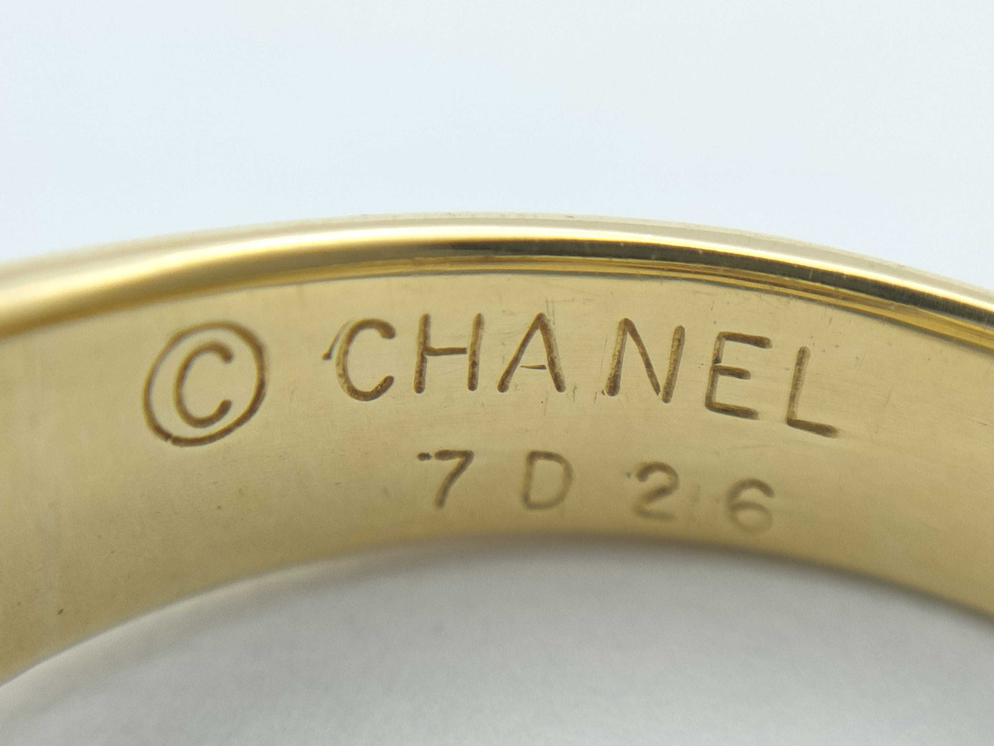 CHANEL Comet Pearl and Diamond Ring, Yellow Gold 750, 11.8g