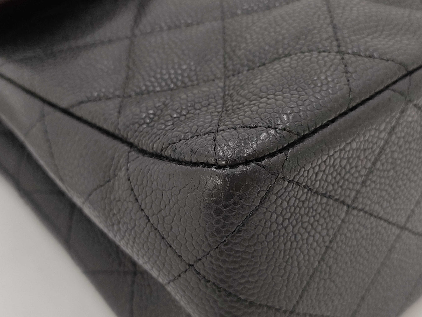 CHANEL Matelasse Double Flap Jumbo Shoulder Bag
