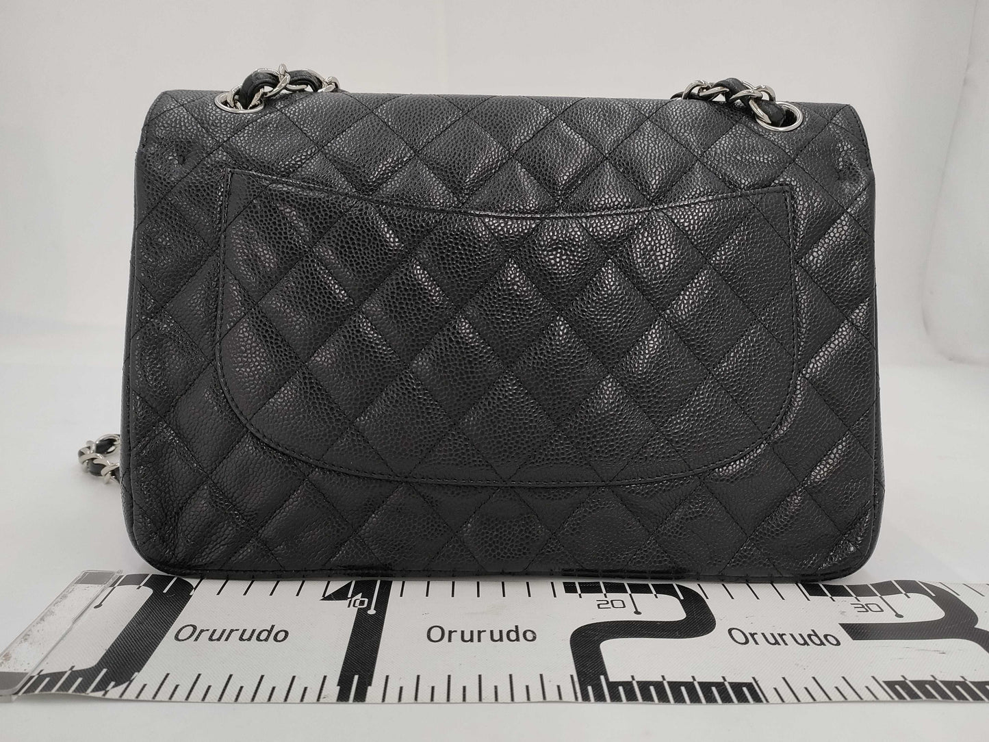 CHANEL Matelasse Double Flap Jumbo Shoulder Bag
