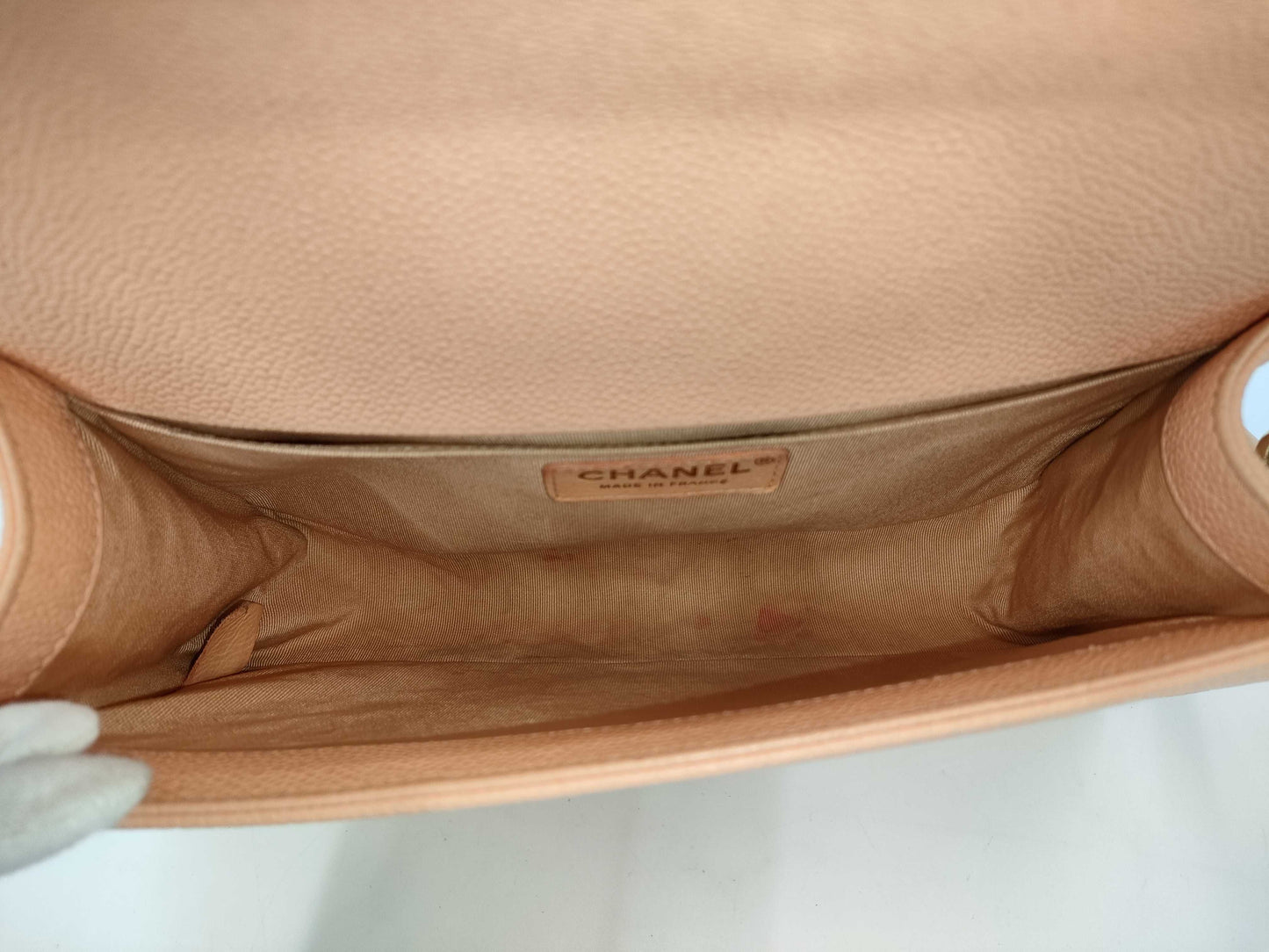 CHANEL Boy Chanel Caviar Skin Shoulder Bag, No. 29, Gala