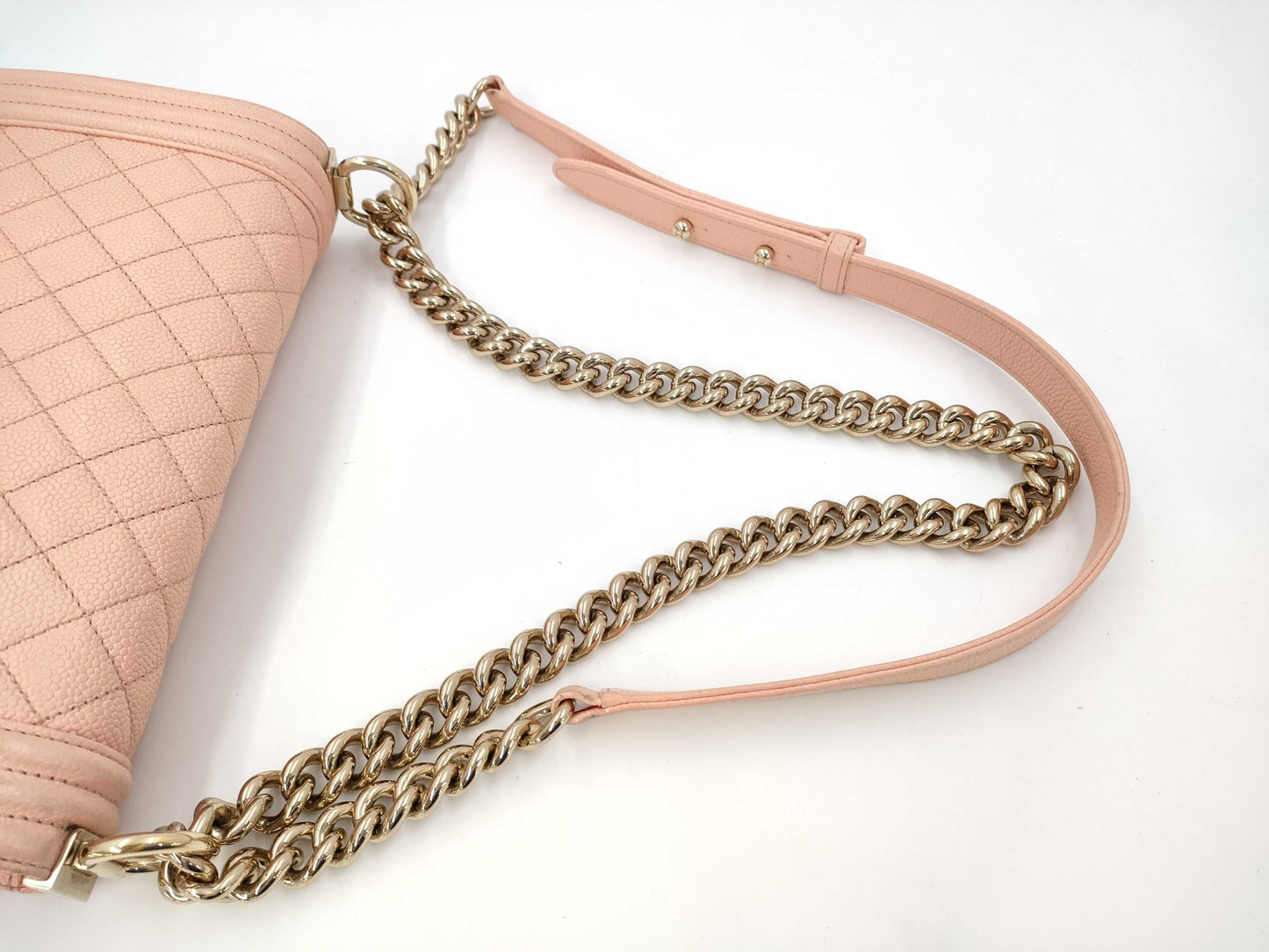 CHANEL Boy Chanel Caviar Skin Shoulder Bag, No. 29, Gala
