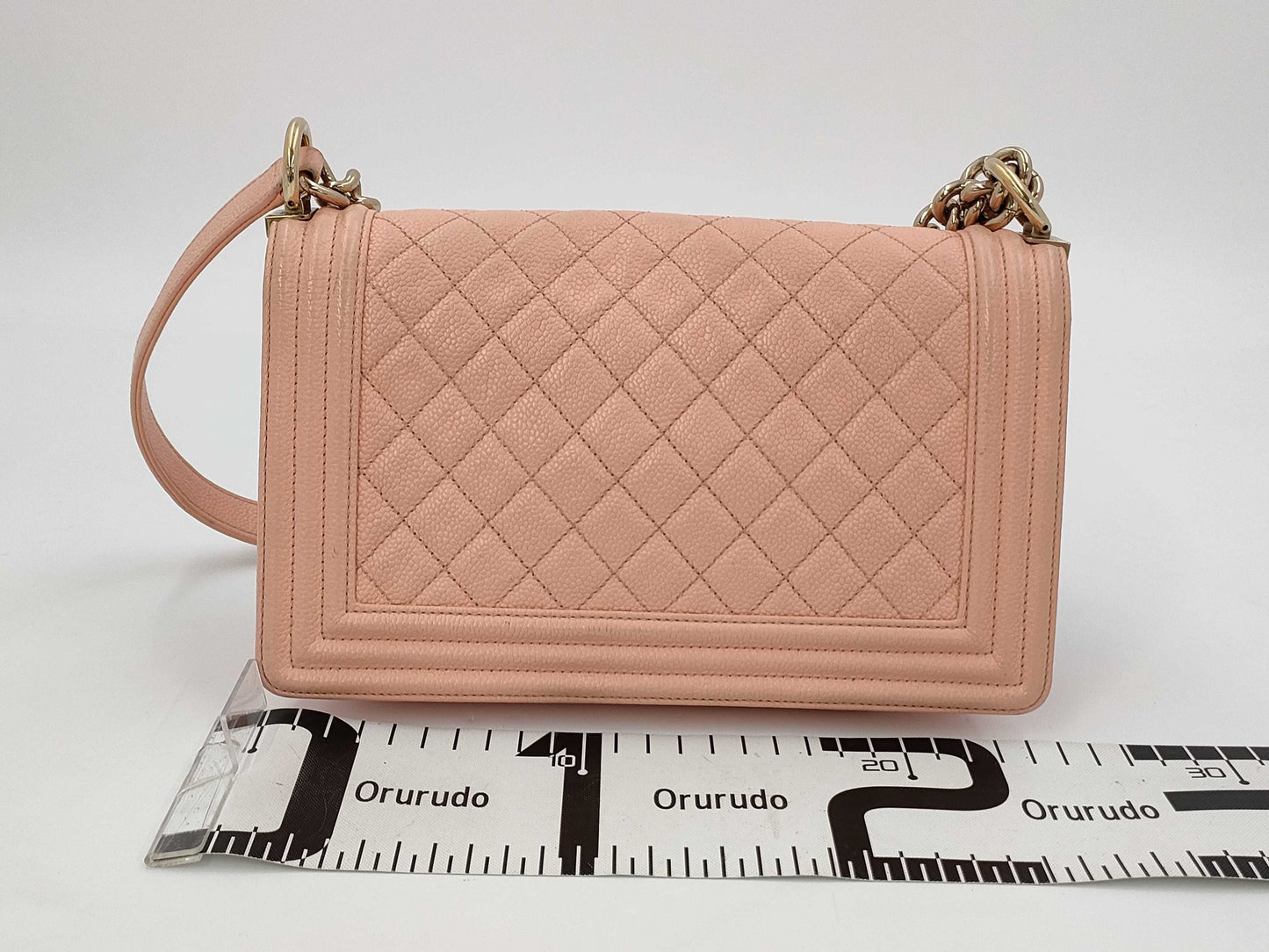 CHANEL Boy Chanel Caviar Skin Shoulder Bag, No. 29, Gala