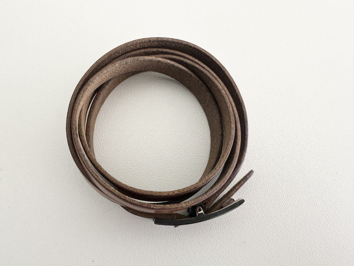 HERMES Api Leather Bracelet Bracelet/Bangle