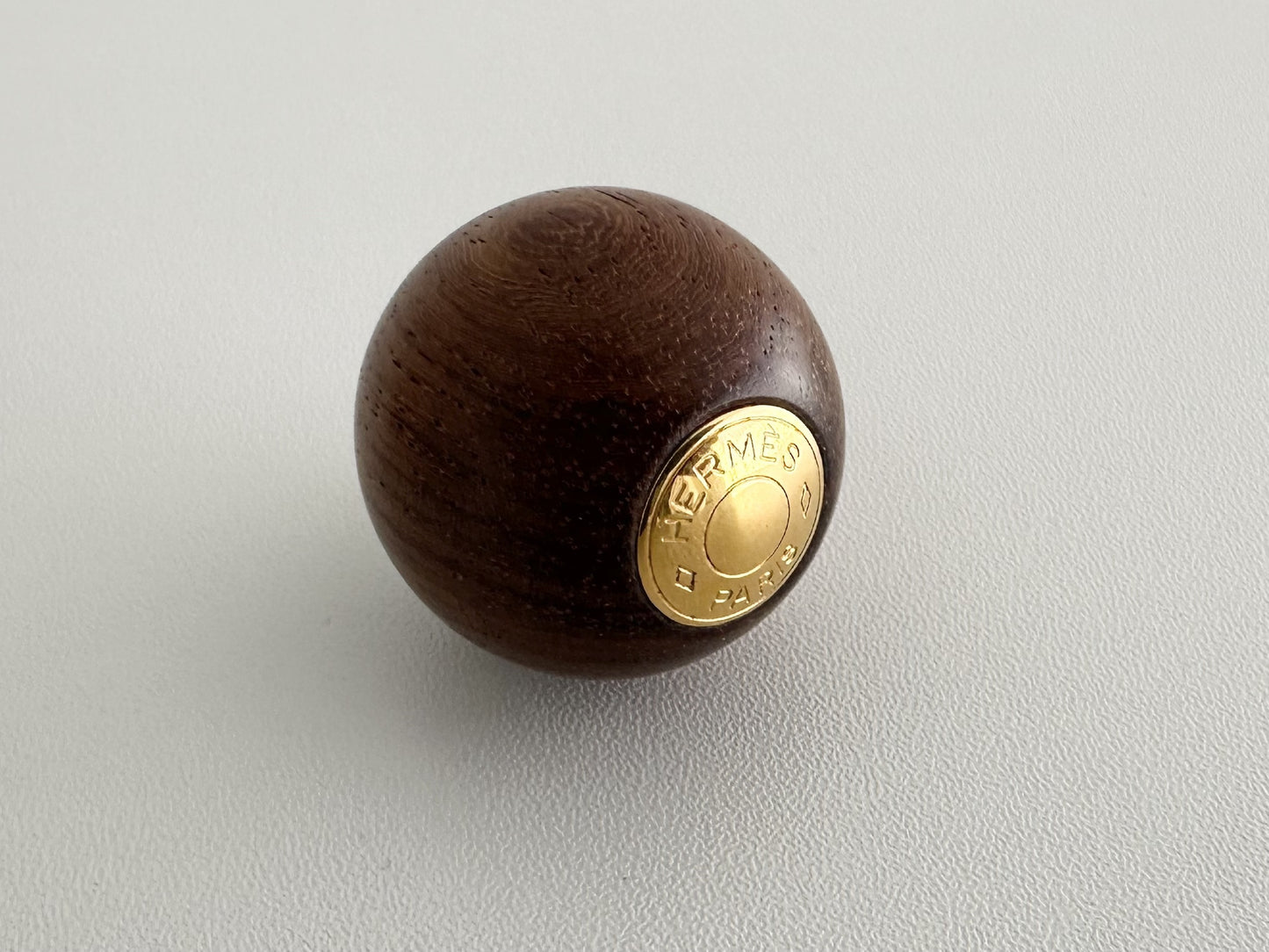 HERMES HERMES Serie Wood Ball Necklace Necklace