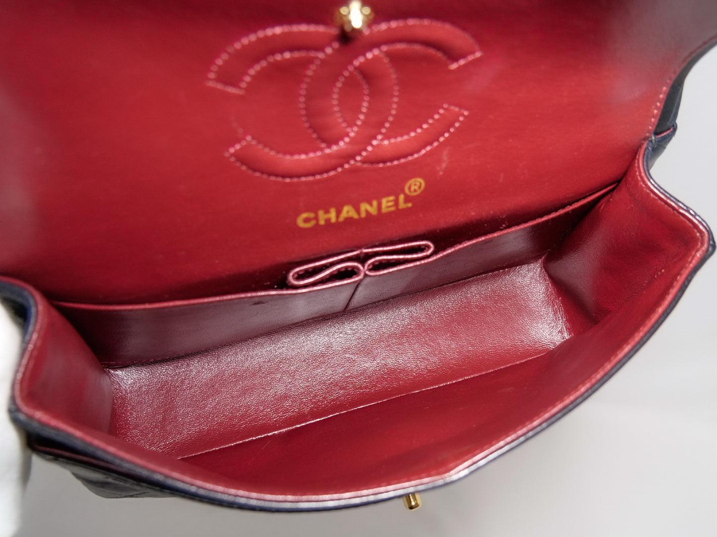 CHANEL Matelasse 23 Double Flap Serial Seal Shoulder Bag