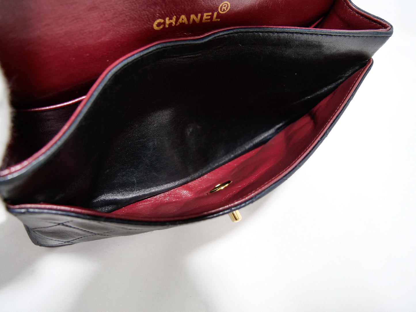CHANEL Matelasse 23 Double Flap Serial Seal Shoulder Bag