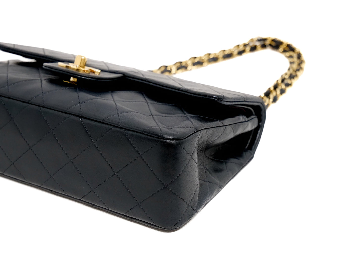 CHANEL Matelasse 23 Double Flap Serial Seal Shoulder Bag