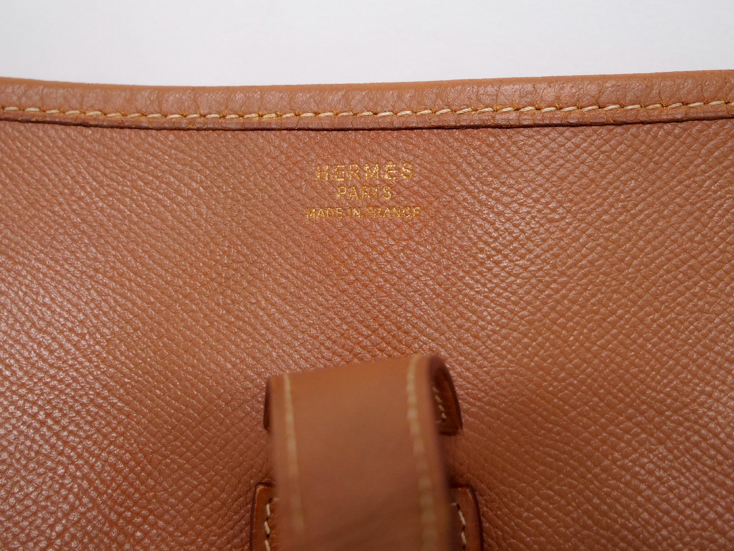 HERMES Evelyn ◯X Shoulder Bag Couchvel Shoulder Bag
