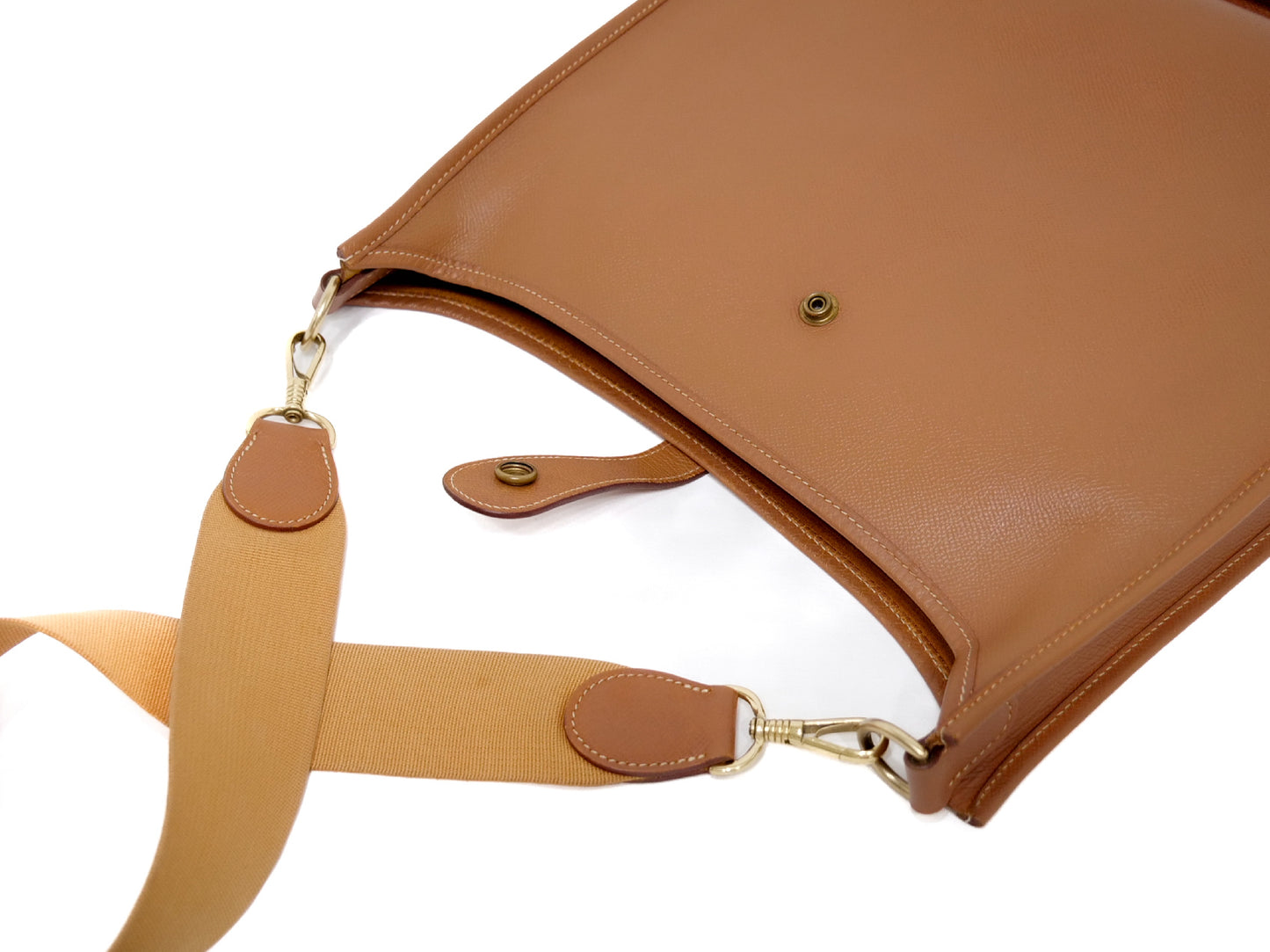 HERMES Evelyn ◯X Shoulder Bag Couchvel Shoulder Bag