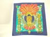 HERMES Carré HERMES Carré 90 Mexican Buddha Carnival Scarf