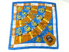 HERMES Carre HERMES Carre 90 Cliquetis Katikachi Sword Pattern Scarf