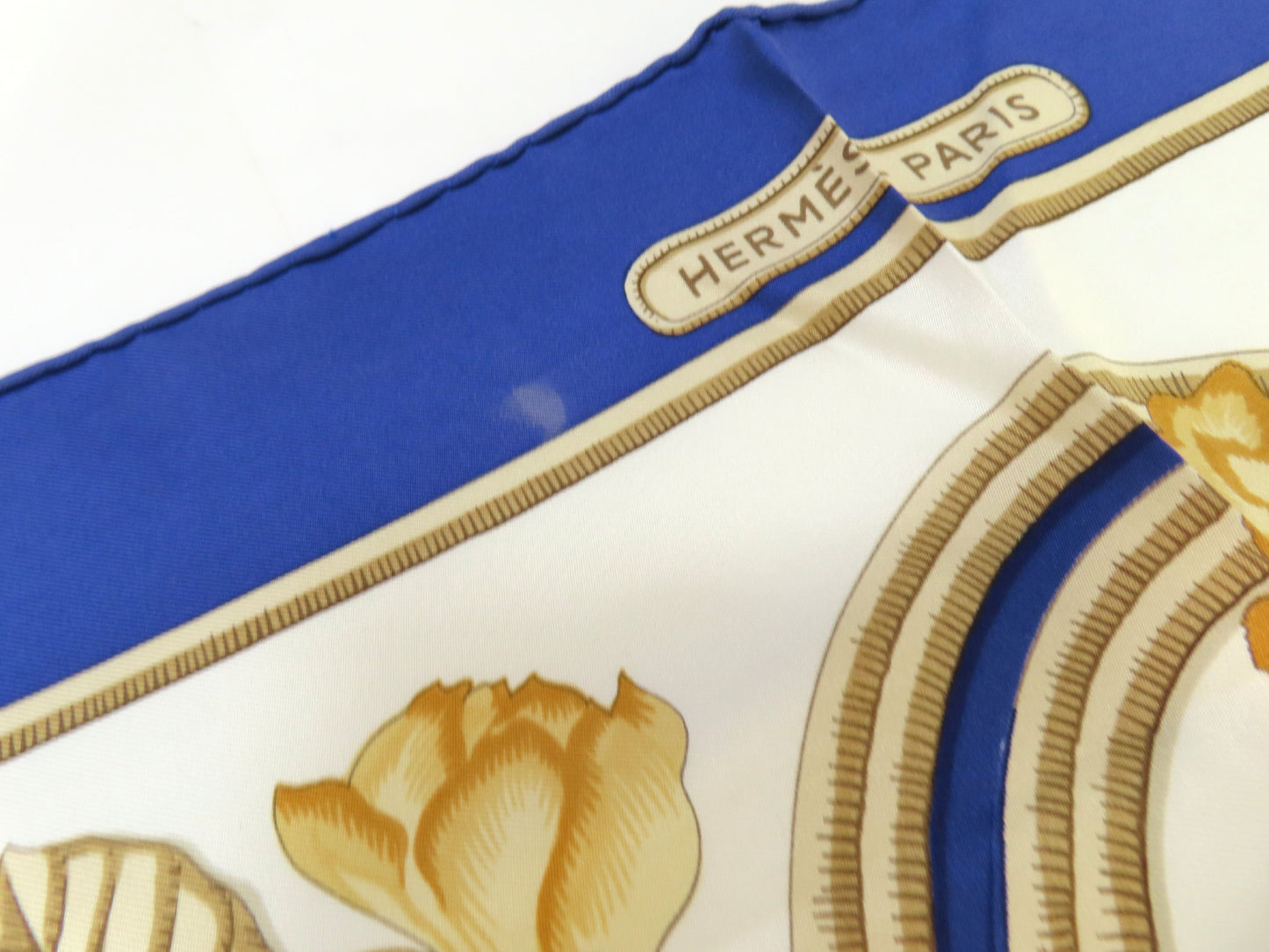 HERMES HERMES Carré 90 Caribbean Bird Scarf