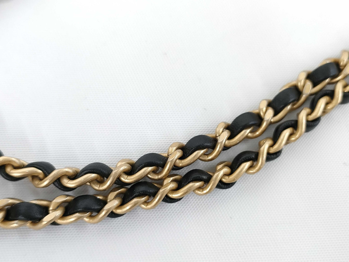 CHANEL CHANEL Mini Matelasse Lamb Chain Black Shoulder Bag