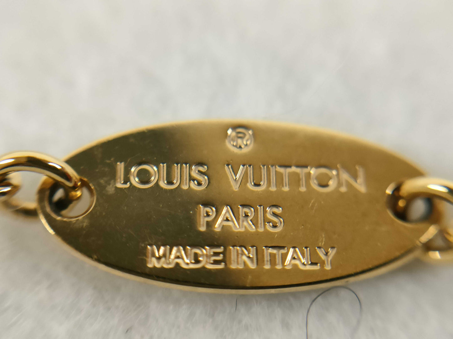 LOUIS VUITTON TE 0273 Louis Vuitton Collier LV Necklace M00596 Necklace