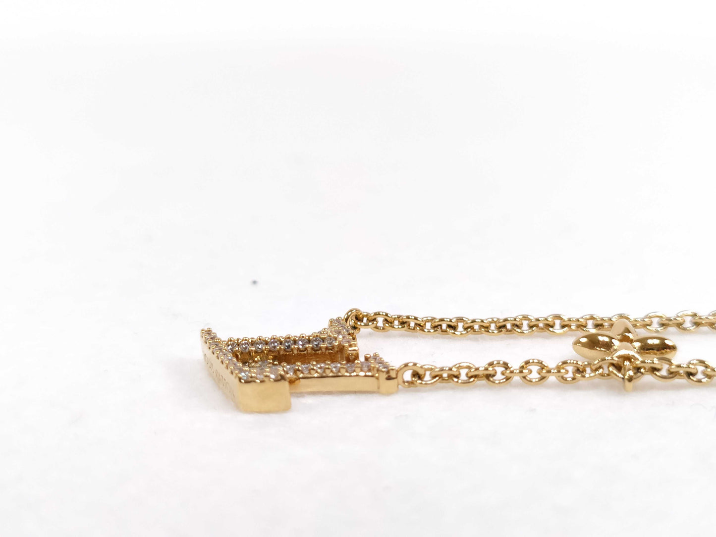 LOUIS VUITTON TE 0273 Louis Vuitton Collier LV Necklace M00596 Necklace