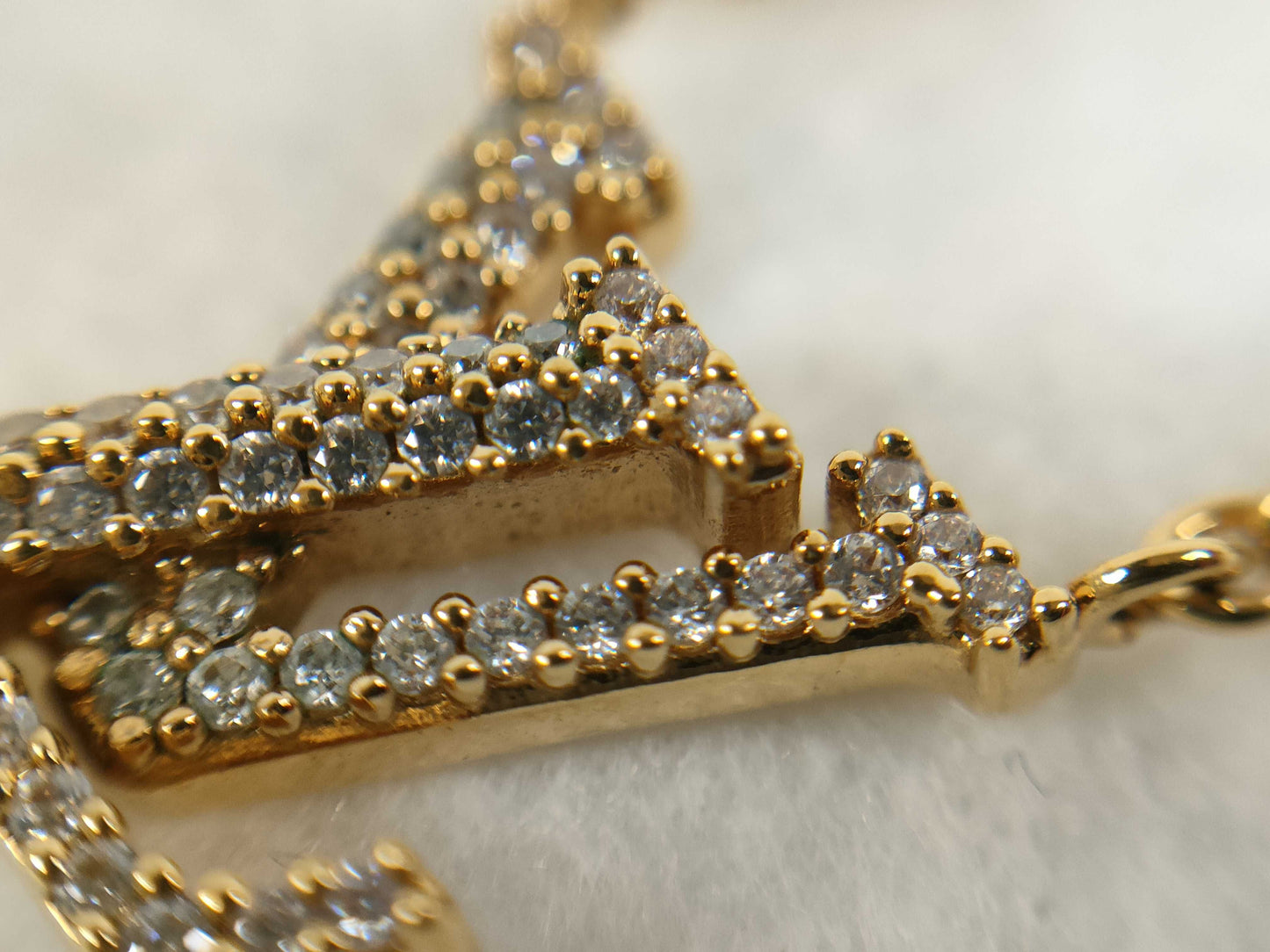 LOUIS VUITTON TE 0273 Louis Vuitton Collier LV Necklace M00596 Necklace