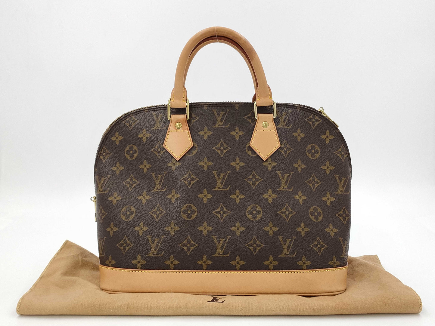 LOUIS VUITTON Louis Vuitton Monogram Alma Monogram Handbag