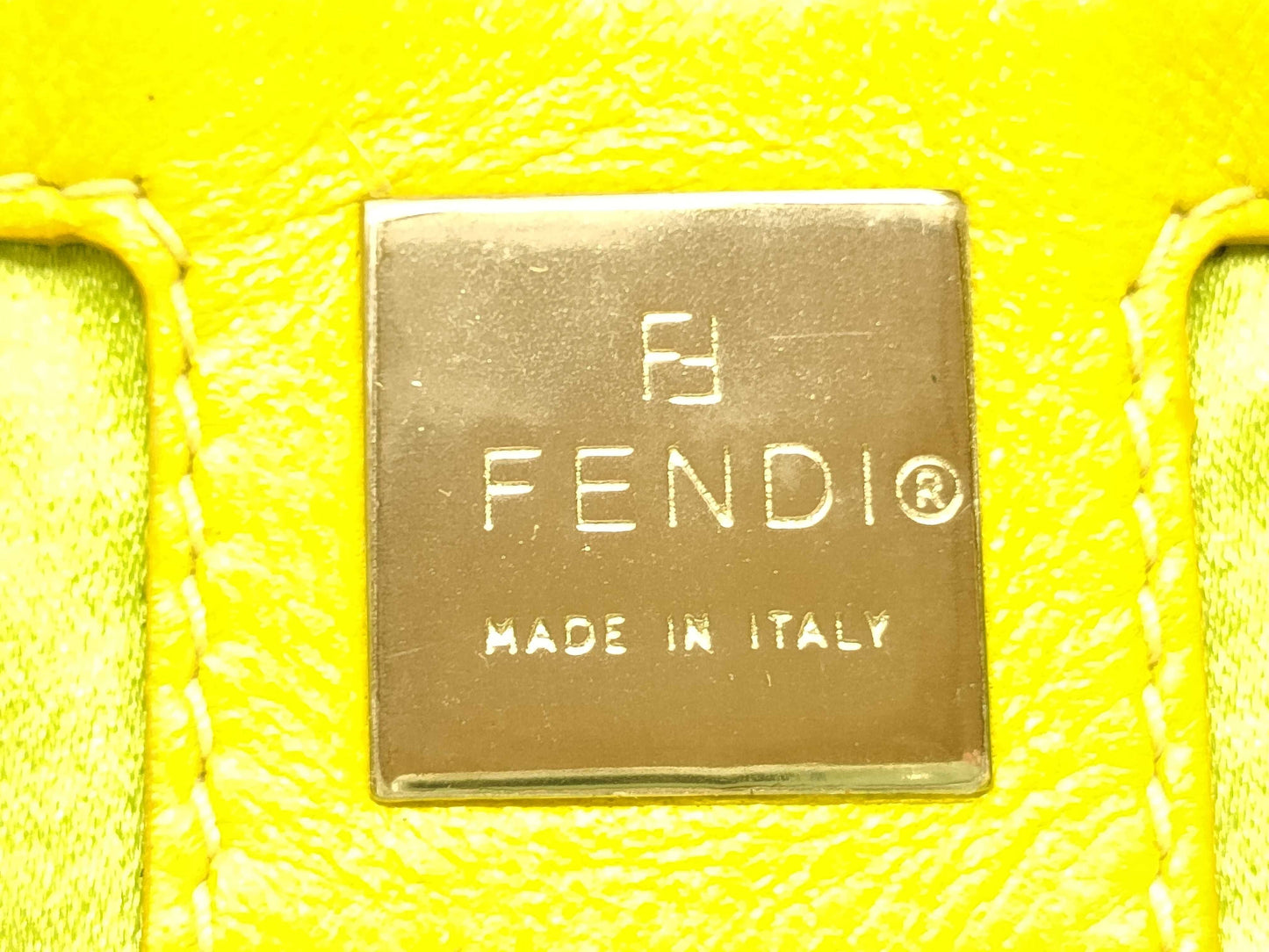 FENDI Mamma Fendi All Leather Mamma Bucket Shoulder Bag