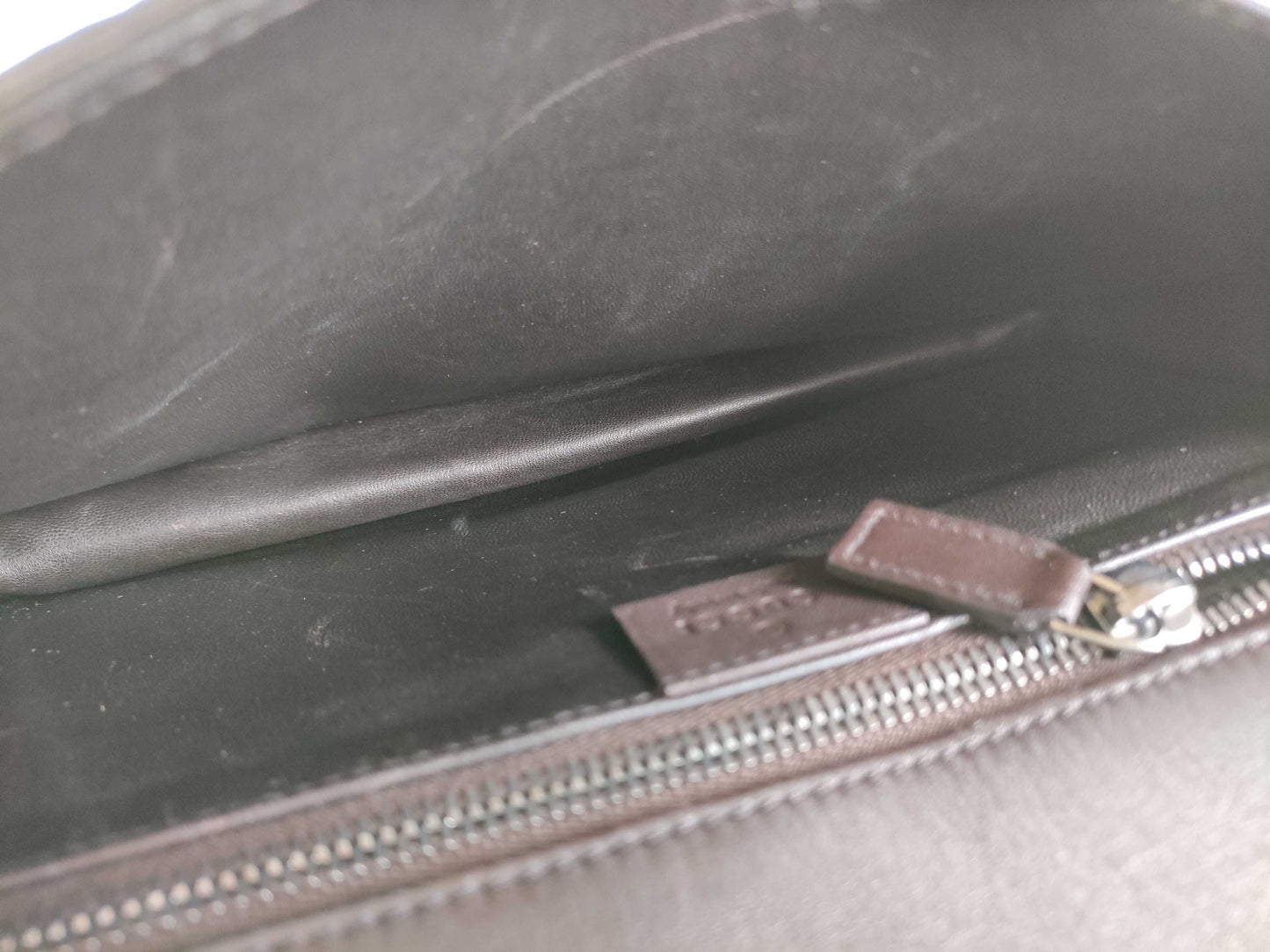 GUCCI Guccissima Gucci GGssima 2-way shoulder bag with lock and key