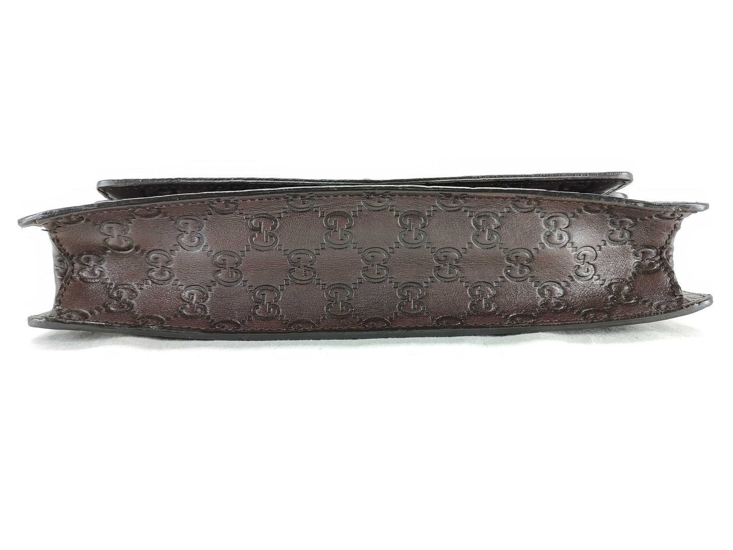 GUCCI Guccissima Gucci GGssima 2-way shoulder bag with lock and key