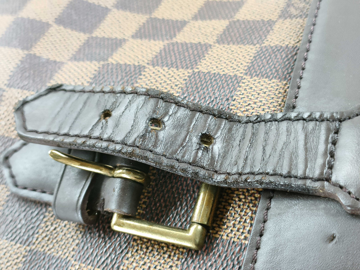 LOUIS VUITTON RFID verification failed TH0957 Damier Louis Vuitton Damier Soho Backpack