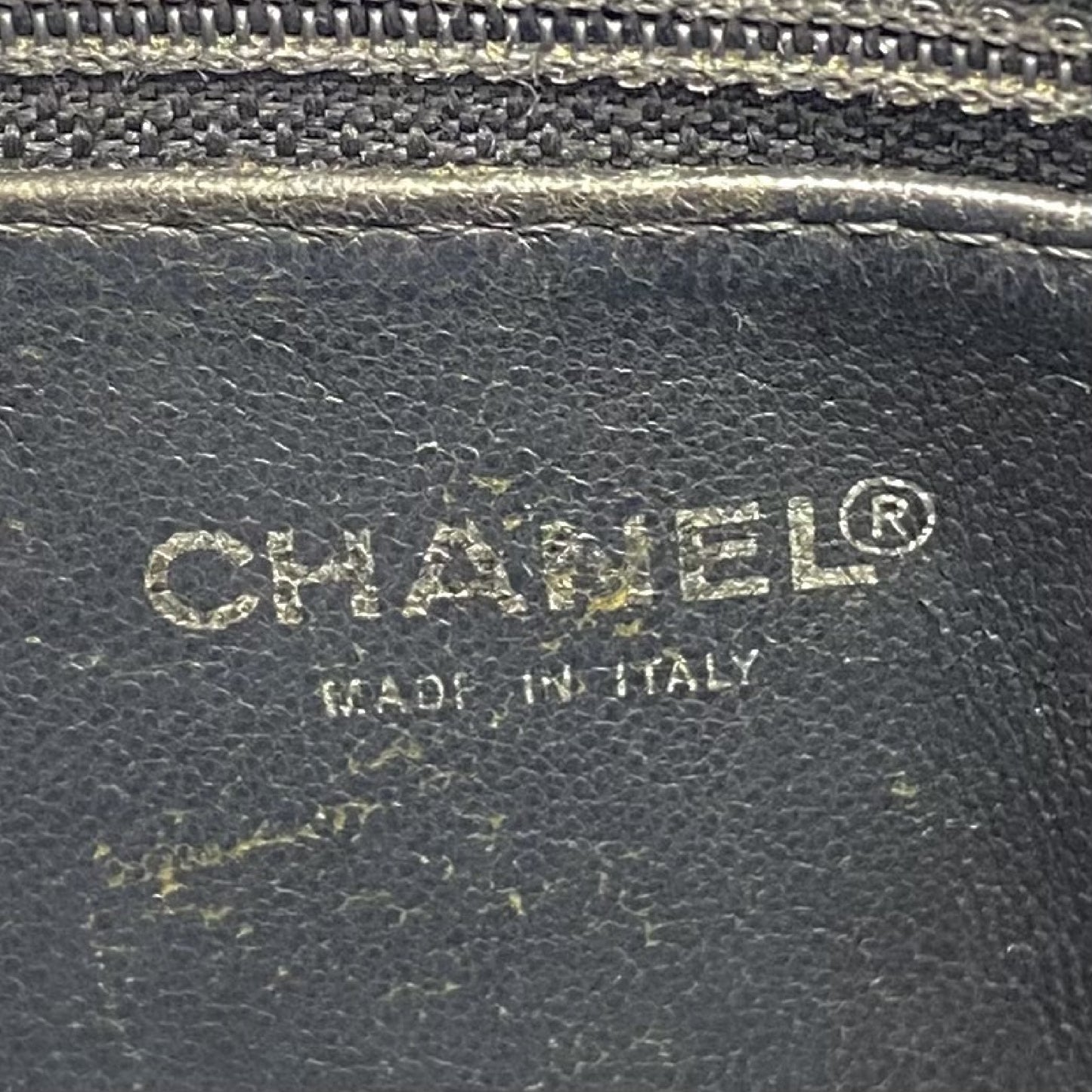 CHANEL CHANEL Matelasse Large Coco Mark Caviar Skin Reproduction Tote Bag