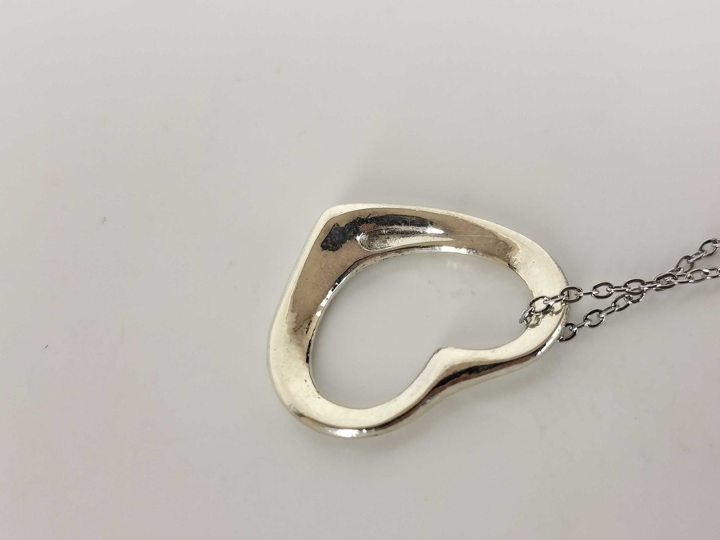 Tiffany & Co. Open Heart Tiffany Necklace Open Heart Silver 925 Necklace