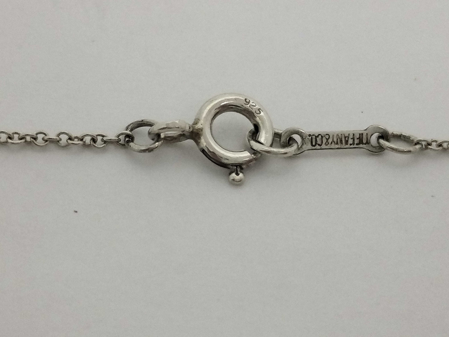 Tiffany & Co. Tiffany Necklace Double Loop Silver 925 Necklace