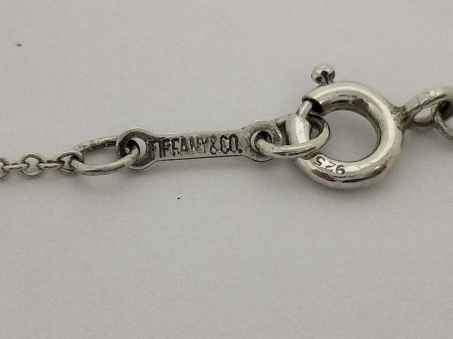 Tiffany & Co. Tiffany Necklace Double Loop Silver 925 Necklace