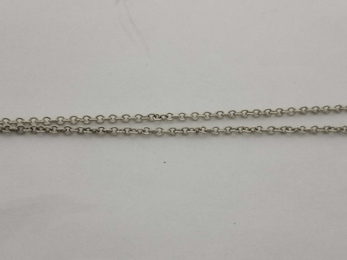 Tiffany & Co. Tiffany Necklace Double Loop Silver 925 Necklace