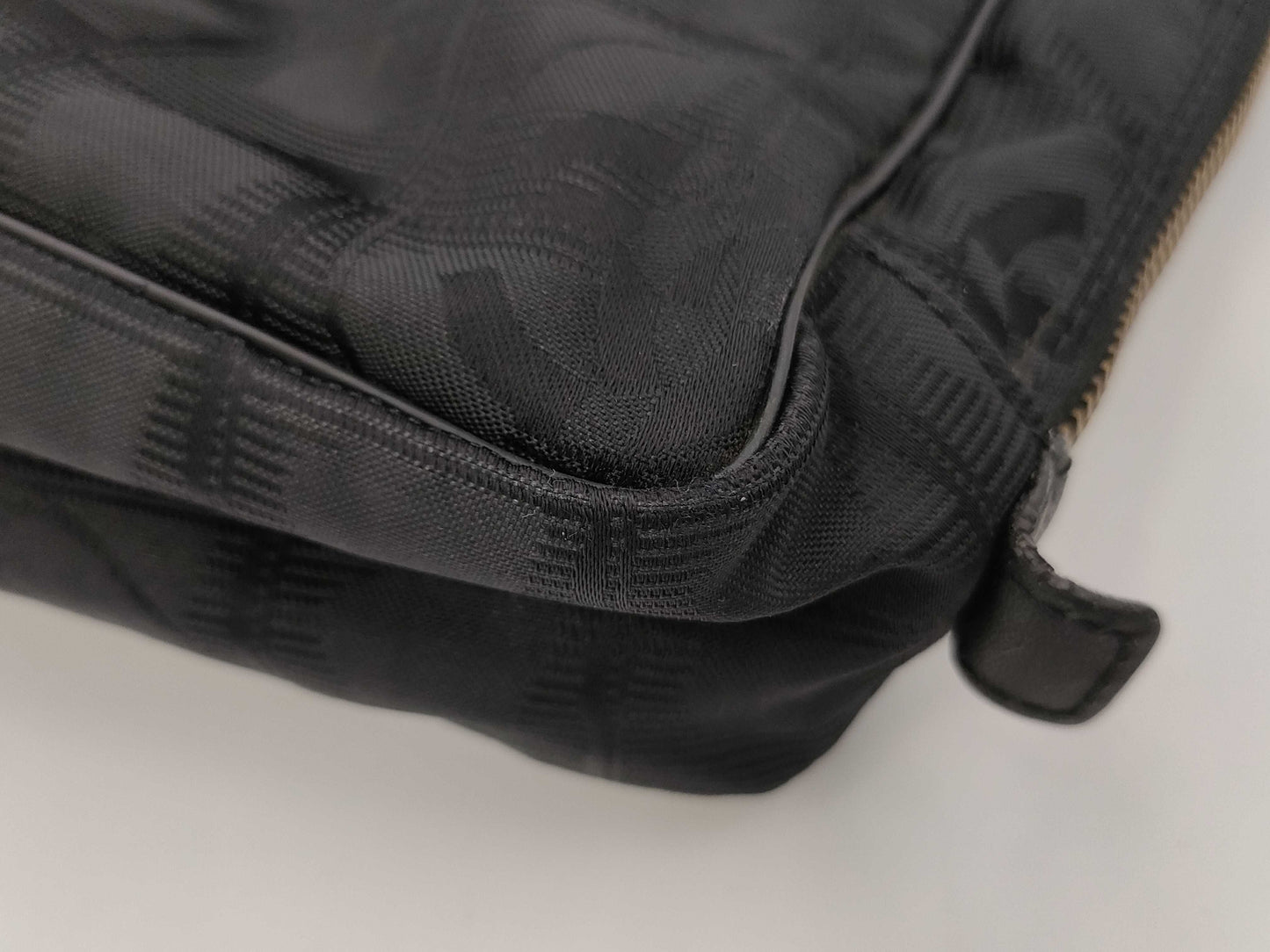 CHANEL New Travel Line Nylon Handbag