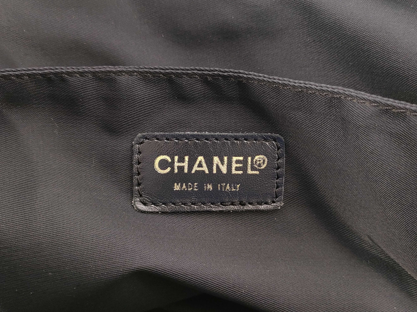 CHANEL New Travel Line Nylon Handbag